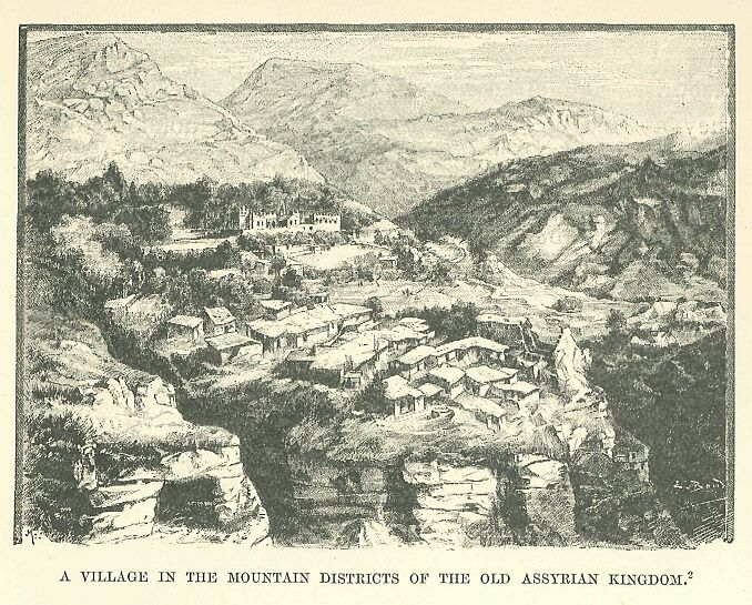 152.jpg a Village in the Mountain Districts of The Old AssÆan Kingdom 