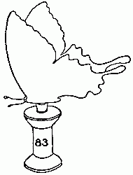 Fig. 83—It will fly from the spool.
