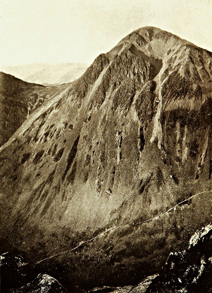 A mountain peak