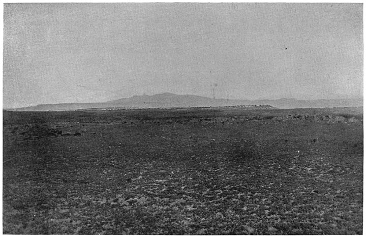 Plate III. DISTANT VIEW OF SAN MATEO MOUNTAIN (TSÓTSĬL), NEW MEXICO.54
