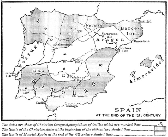 SPAIN AT THE END OF THE 12TH CENTURY