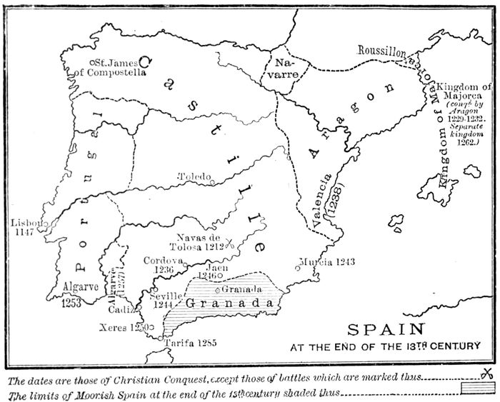 SPAIN AT THE END OF THE 13TH CENTURY
