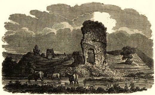 Remains of Bolingbroke Castle, from a drawing taken in 1813